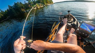One after another! Kayak Walleye Fishing
