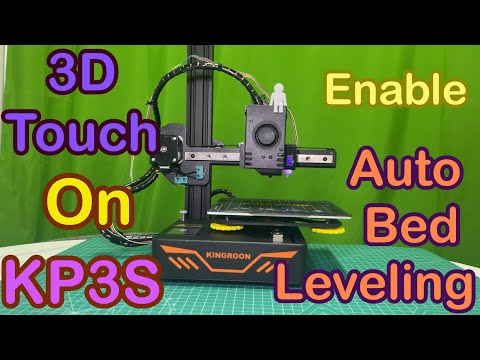 NOT MARLIN | How to Enable Auto Bed Leveling  Feature on KINGROON KP3S 3D Printers