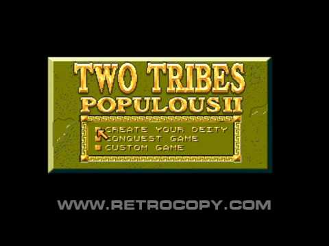 Populous II : Two Tribes Megadrive