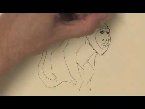 Free Boho Howler Monkey Wall Art