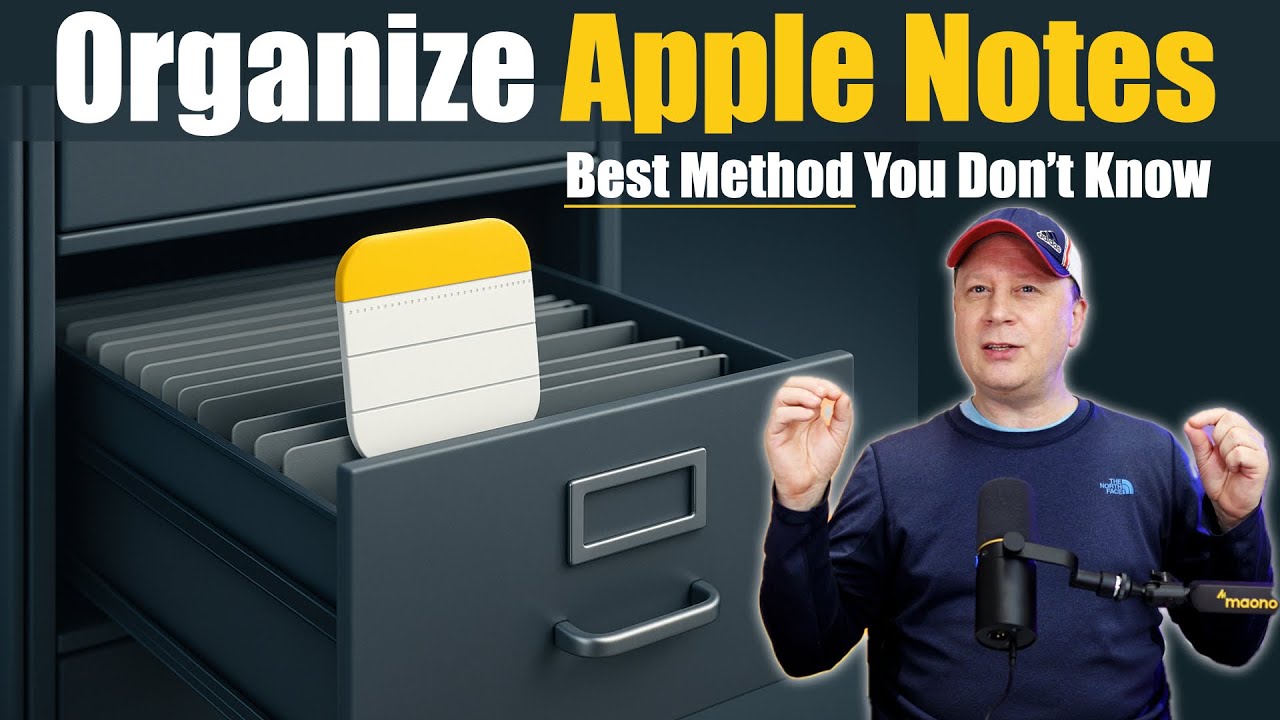 Best Way To Organize Your Apple Notes - Most Don't Know This Method