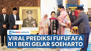 Kembali Viral! Unggahan Lama Akun Fufufafa Sebut Prabowo Bakal Beri Gelar Pahlawan ke Soeharto