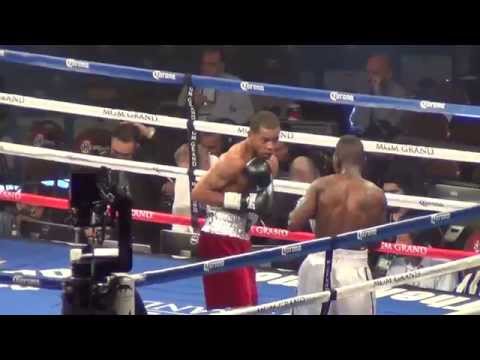 Ladarius Miller 3rd round TKO of Richard Quesada