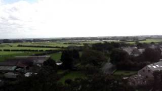 preview picture of video 'Panoramic View of Pilling From the Church Steeple'