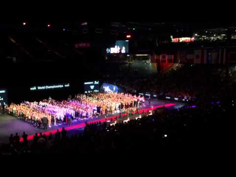 Aimachi coming into arena for retreat