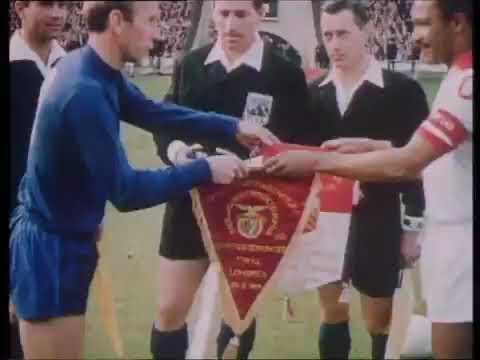 النهائي الثالث عشر في دوري الأبطال عام 1968 مانشستر يونايتد ضد بنفيكا ( 4 _ 1 ) لليونايتد