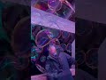 Bubbles in a bubble on a bridge