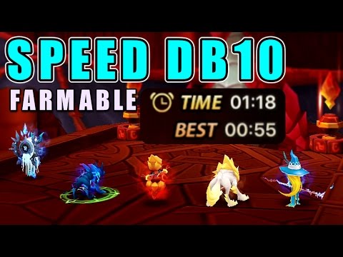 Farmable/No Verde/No Galleon SPEED DB10 Team in Summoners War