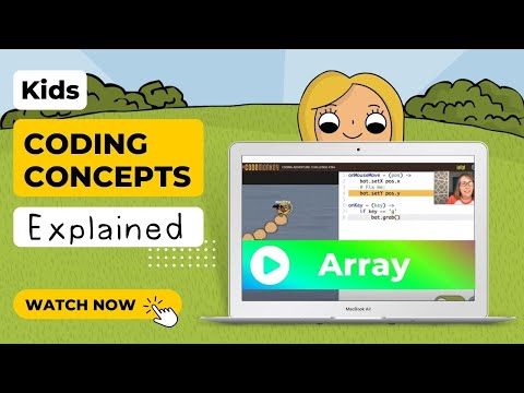 Array Indexing Coding Concepts Explained For Kids