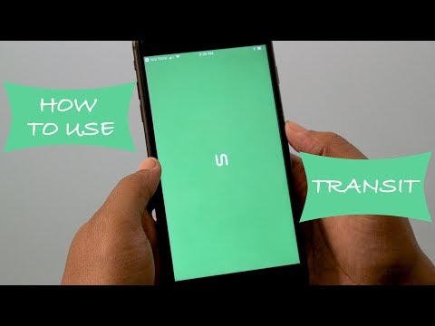 Part of a video titled How to Use Transit App - YouTube