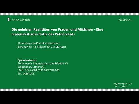 Koschka Linkerhand: Eine materialistische Kritik des Patriarchats