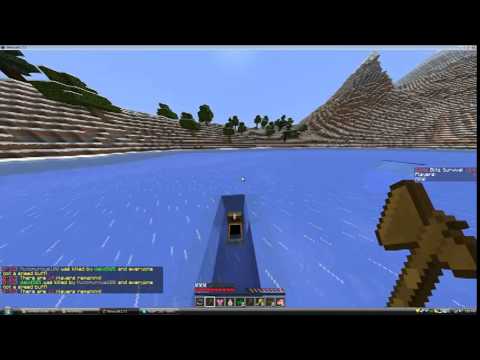 Minecraft Hunger Games ep 1 w_ ramza412 RAGE SO BAD!!