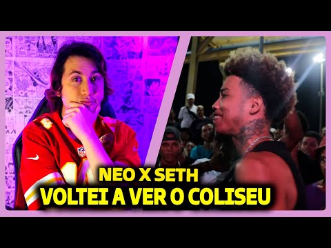 NEO X SETH - BATALHA DO COLISEU - EDIÇÃO 132 | REACT DO MORENO