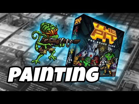 The Pit: The Board Game - how to paint CRAZED TARKA FEMALE