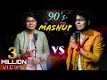 Hit Songs Of 90's Bollywood Mashup | RAHUL DUTTA Ft. Crostec | SING OFF vs. MYSELF | 90's Medley
