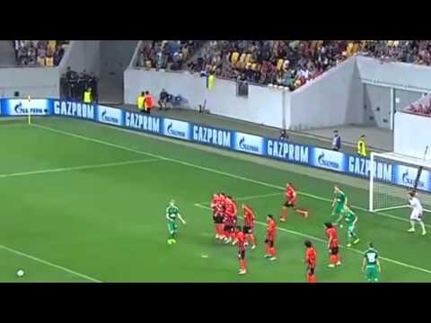 Shakhtar Donetsk vs Rapid 2-2 All Goals  Highlights 25.08.2015
