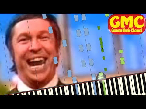 Das Kreuz der blauen Berge - Franzl Lang (Synthesia) [Piano Tutorial]