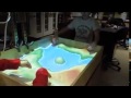 Interactive Topographic Map From A Sand Box