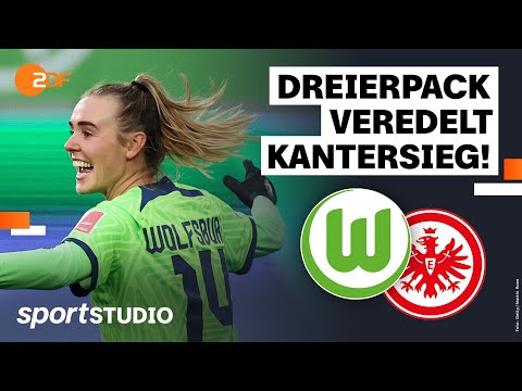 Wolfsburg – Eintracht Frankfurt Highlights | Frauen-Bundesliga, 9. Spieltag 2022/23 | sportstudio