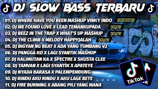 Download lagu DJ SLOW BASS TERBARU 2025 🎵 BEST INDO SLOWED REMIX 🔥 DJ WHERE HAVE YOU BEEN X WE FOUND LOVE MASHUP mp3