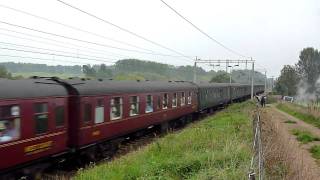 "Duchess of Sutherland" 6233 Powers Through Northamptonshire