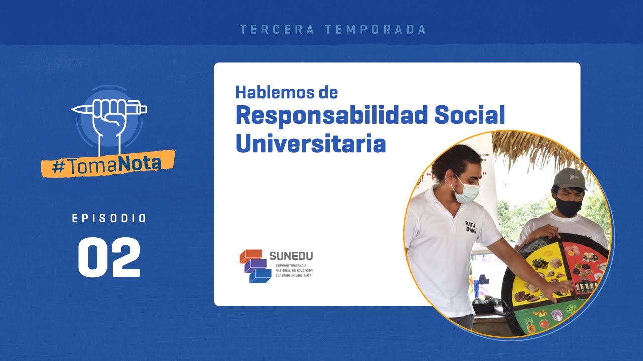 #TomaNota: Responsabilidad Social Universitaria