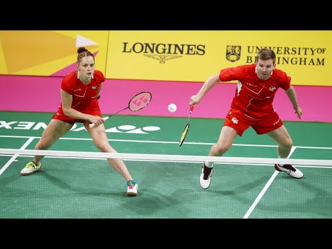 Marcus Ellis & Lauren Smith claim Badminton Commonwealth victory over Canada at Birmingham 2022!
