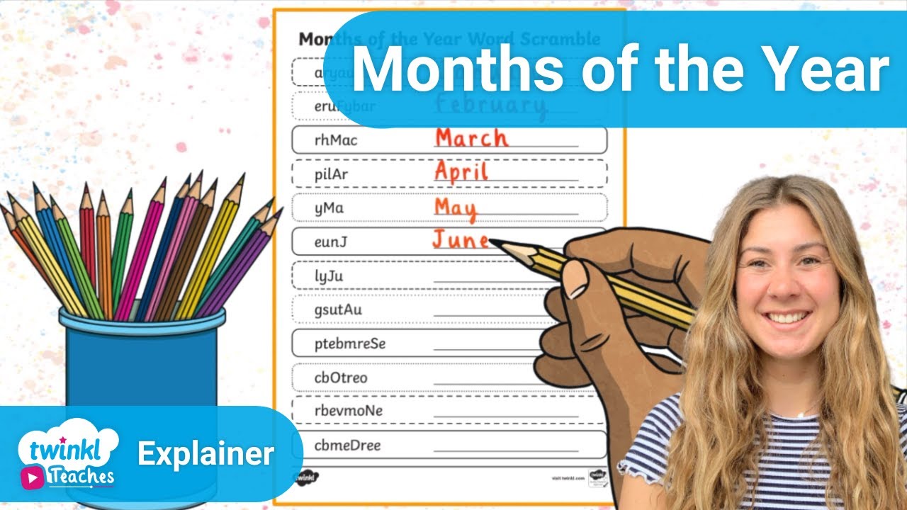 Teaching Children Months of the Year