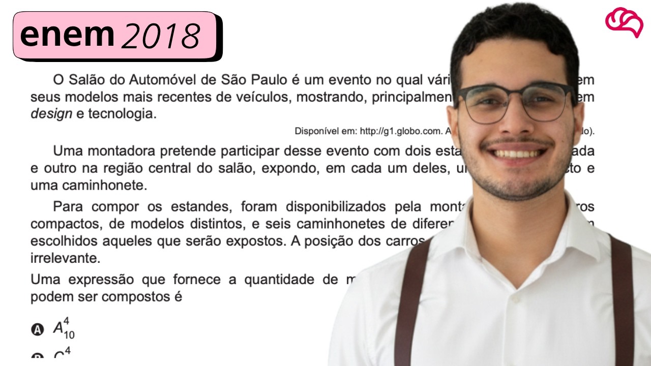 Resolução em Vídeo — Questão 165 ENEM 2018