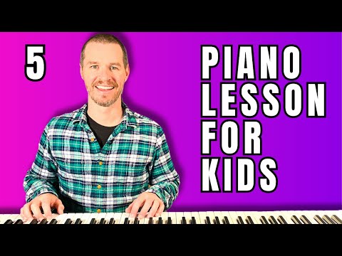 Piano Lessons for Kids - 5 - Twinkle Twinkle Little Star #piano #kids