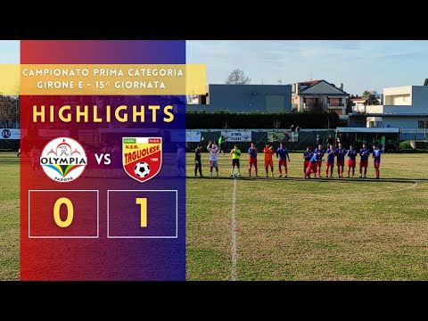 Olympia Padova 🆚 Tagliolese 0-1 | ⚽ Campionato Prima Categoria #highlights