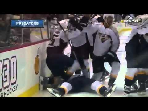 Jerred Smithson OT Goal 2011 Playoffs Game 5 Round 1