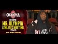 Mr Olympia Check In