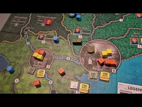 How to play GMT Games Fire in the Lake - Ep 3 - US Sweep + Airlift