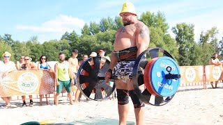 Турнир по силовому экстриму на День физкультурника. Поставлен рекорд 400 кг