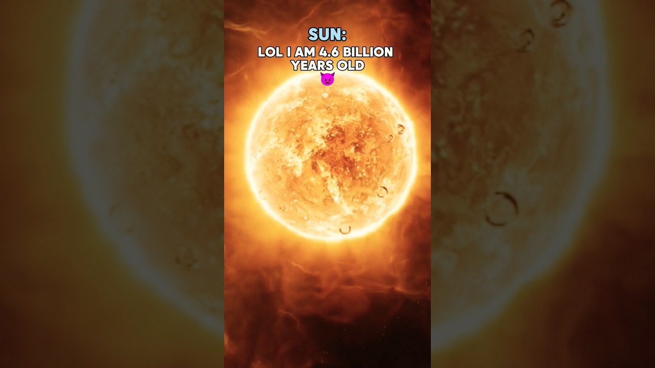 Earth Vs Sun Vs Methuselah #space #astronomy #cosmos