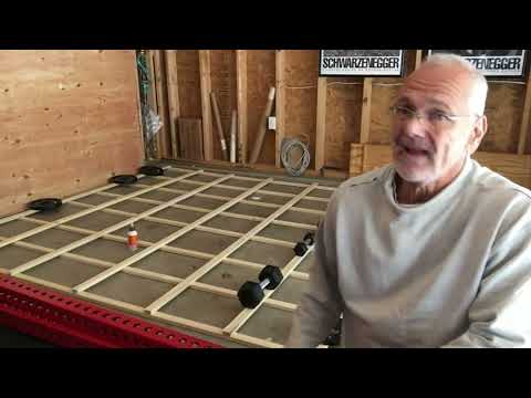 YouTube video about: How to level garage floor slope?