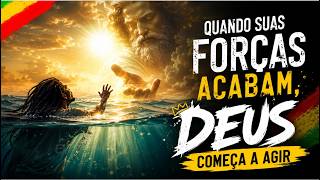 Sua Força Acabou? Deixa Deus Trabalhar | Reggae de Fé