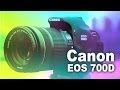 Цифровой фотоаппарат CANON EOS 700D 18-135 STM lens kit 8596B038 - видео