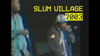 Slum Village perform classics after mic issues