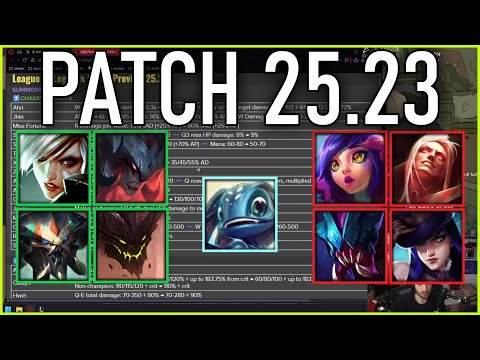 Nemesis reacts to FULL PATCH PREVIEW 25.23!