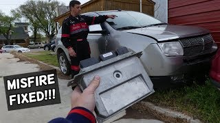 MISFIRE FIX  LINCOLN MKX MISFIRE, NEW SPARK PLUGS NEW IGNITION COILS STILL MISFIRES