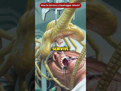 How to Survive a Facehugger Attack? #shorts #viral