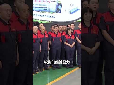 习近平总书记考察阳泉阀门股份有限公司。｜中国式现代化　车间工人　实干兴邦　安居乐业　欣欣向荣　#Xijinping #visit #workers #hardwork #shorts #China