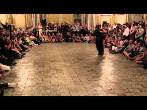  Miguel Angel Zotto  and  Daiana Guspero  are  dancing  at  Catania Tango Festival  in  2014