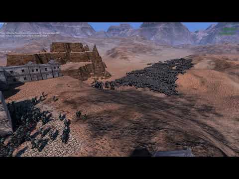 200 German Machine - Gunner vs 700 Giant Cyclops - UEBS