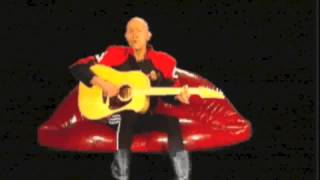 Richard O&#39;Brien playing Guitar sings songs from The Rocky Horror Show: Time Warp, Sweet Transvestite