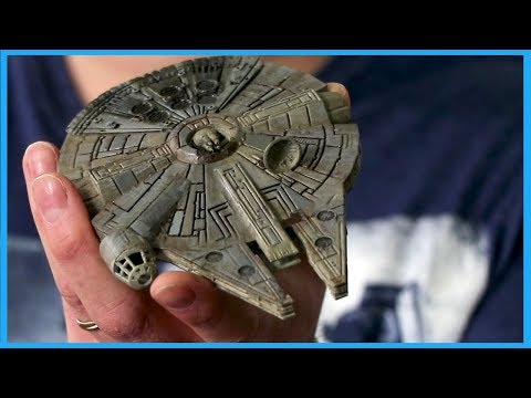 3D Printed Millennium Falcon:  Printing with Pat