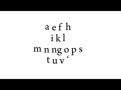 tongan alphabet song