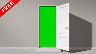 Top 5 opening DOOR green screen TRANSITION